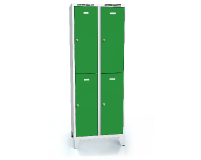  Divided cloakroom locker ALDUR 1 with feet 1920 x 700 x 500